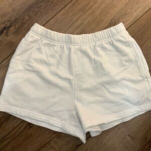 Fabletics Women's Athletic White Shorts